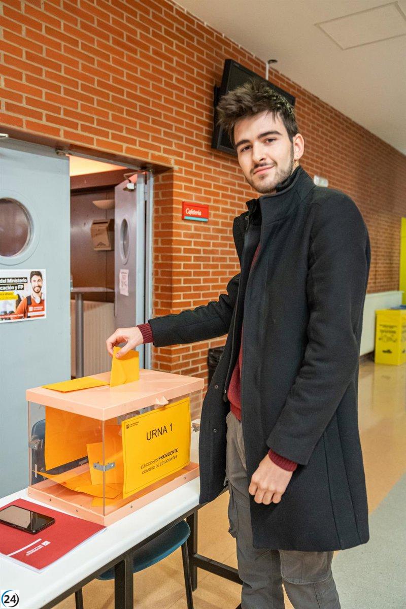 Ramón Sánchez Esteban, nuevo presidente provisional del Consejo de Estudiantes de la Universidad de La Rioja.