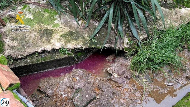 Seprona denuncia a seis propietarios de Albelda de Iregua por vertidos de aguas fecales