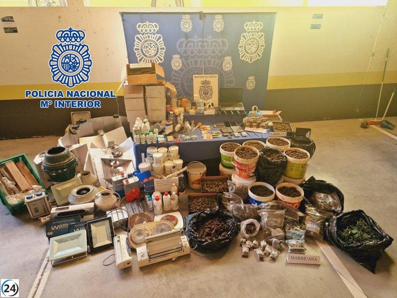 Desarticulada banda de fabricación de drogas en Logroño: cinco arrestos realizados