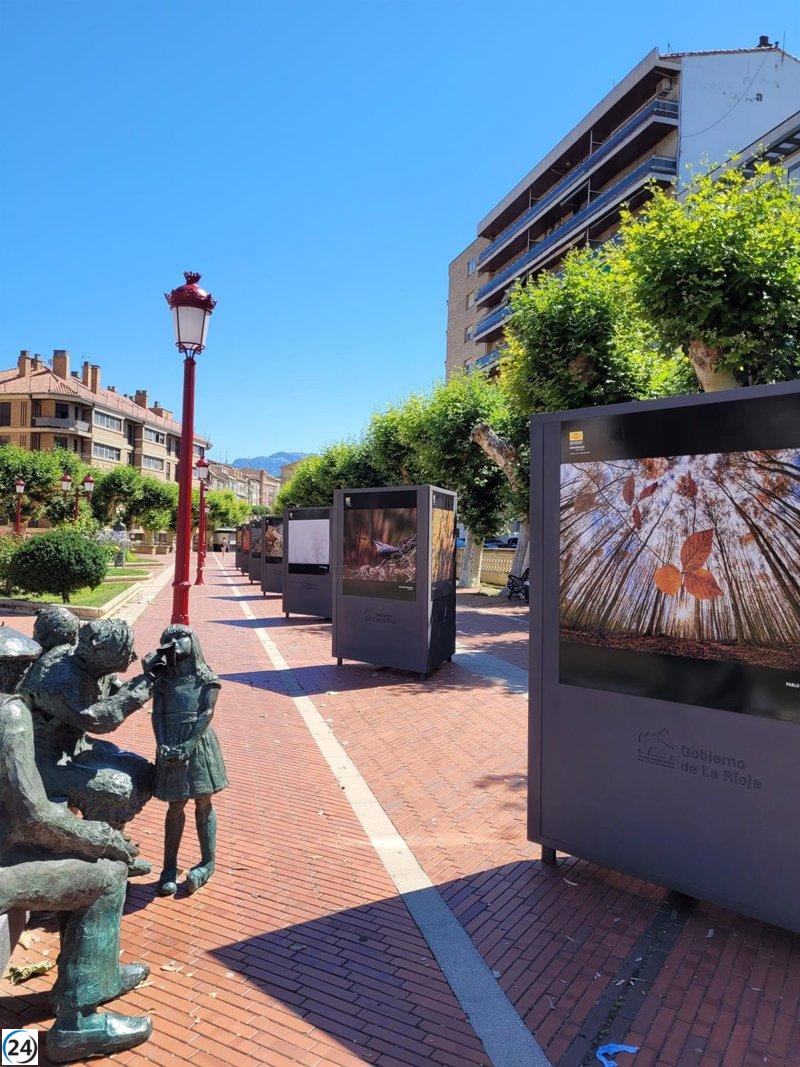 La muestra fotográfica 'Naturaleza de La Rioja' exhibe en Haro hasta el 31 de julio.