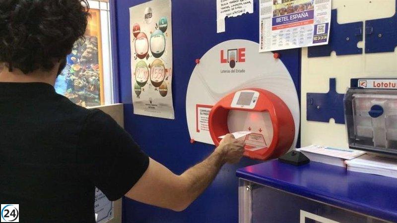 La lotería de 'La Primitiva' premia con casi 73.000 euros a un boleto vendido en Logroño.