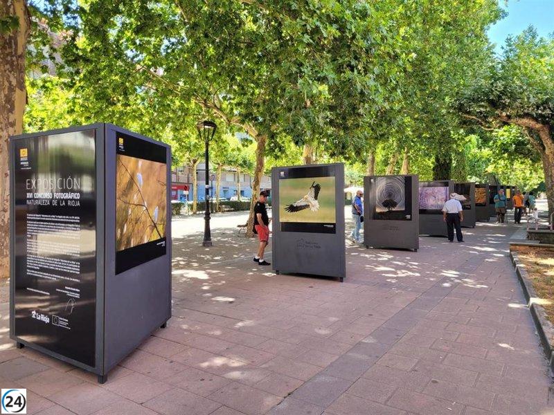 La itinerancia de la muestra del concurso de fotografía 'Naturaleza de La Rioja' llega a Nájera