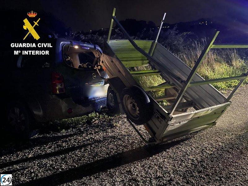Dos individuos de La Rioja aprehendidos por sospecha de ser responsables de 5 robos luego de escapar en Raos en un automóvil sustraído.
