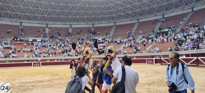 Urdiales y Ginés Marín brillan en la gran corrida de San Mateo de Logroño durante la despedida de 'El Juli'