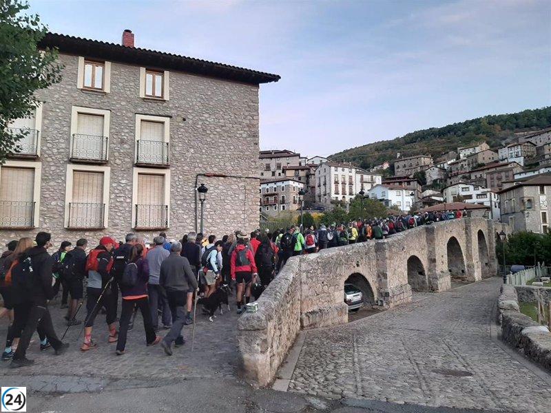 Marcha de 30,5 km por la Sierra de Cebollera este domingo en Hoyos de Iregua.