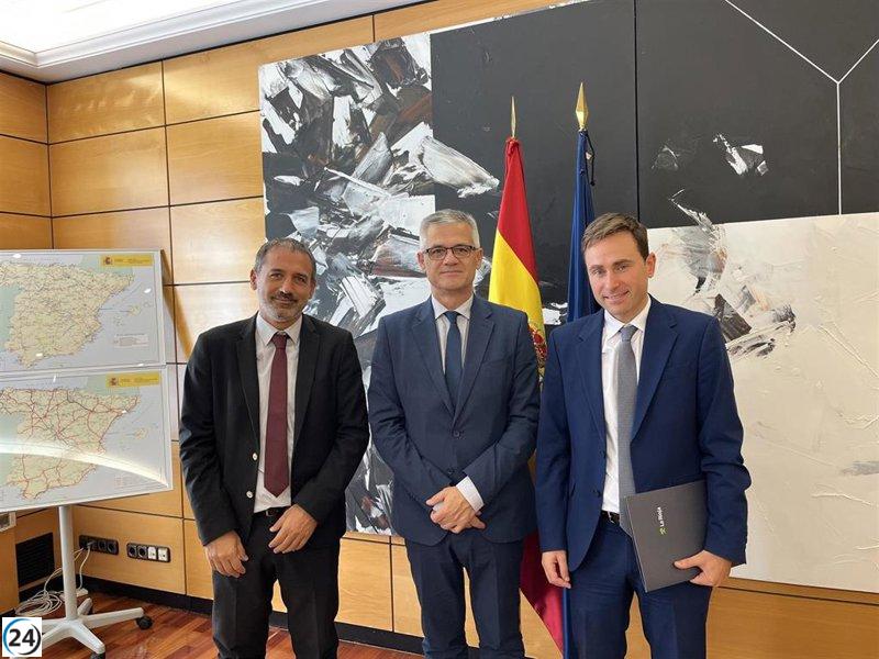 Oses exige declarar la Obligación de Servicio Público para el vuelo Logroño-Madrid