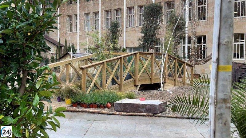 El Belén de Logroño recupera el río y el puente para su inauguración el 14 de diciembre, con una sorpresa: un belén viviente el 27.