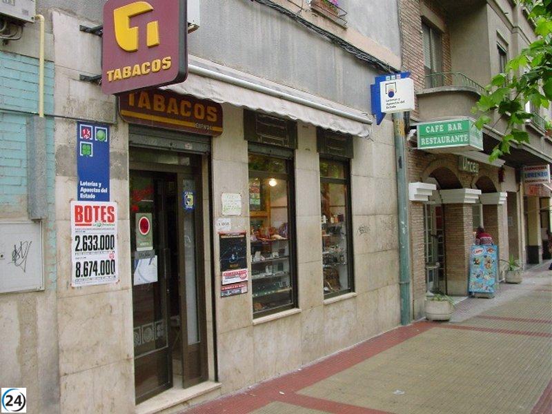 Estanco en Logroño vende décimo de un quinto premio buscando 
