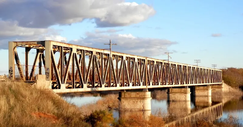 El Puente de Hierro de Anguiano